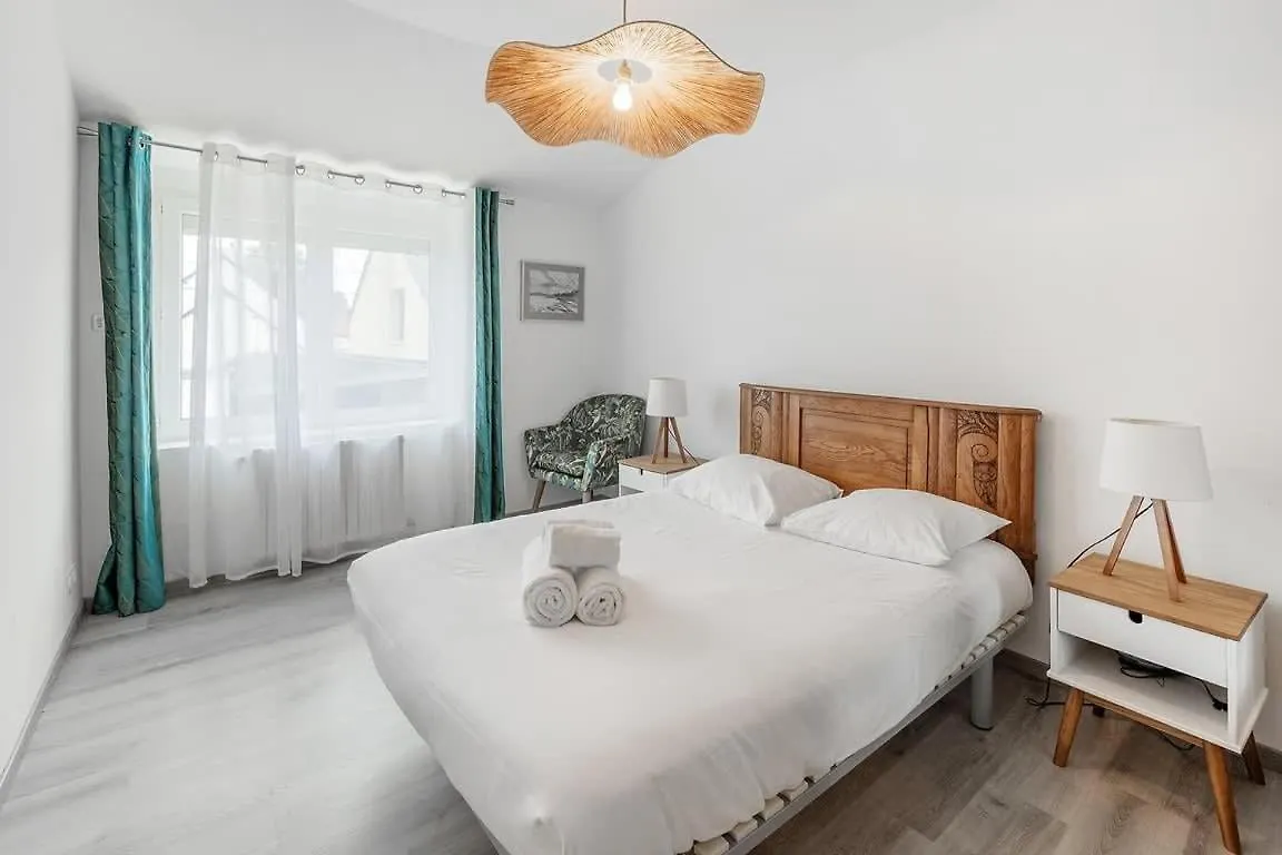 Vakantiehuis Maison Des Flots, 3 Chambres, Jardin, Proche Plage Saint-Coulomb