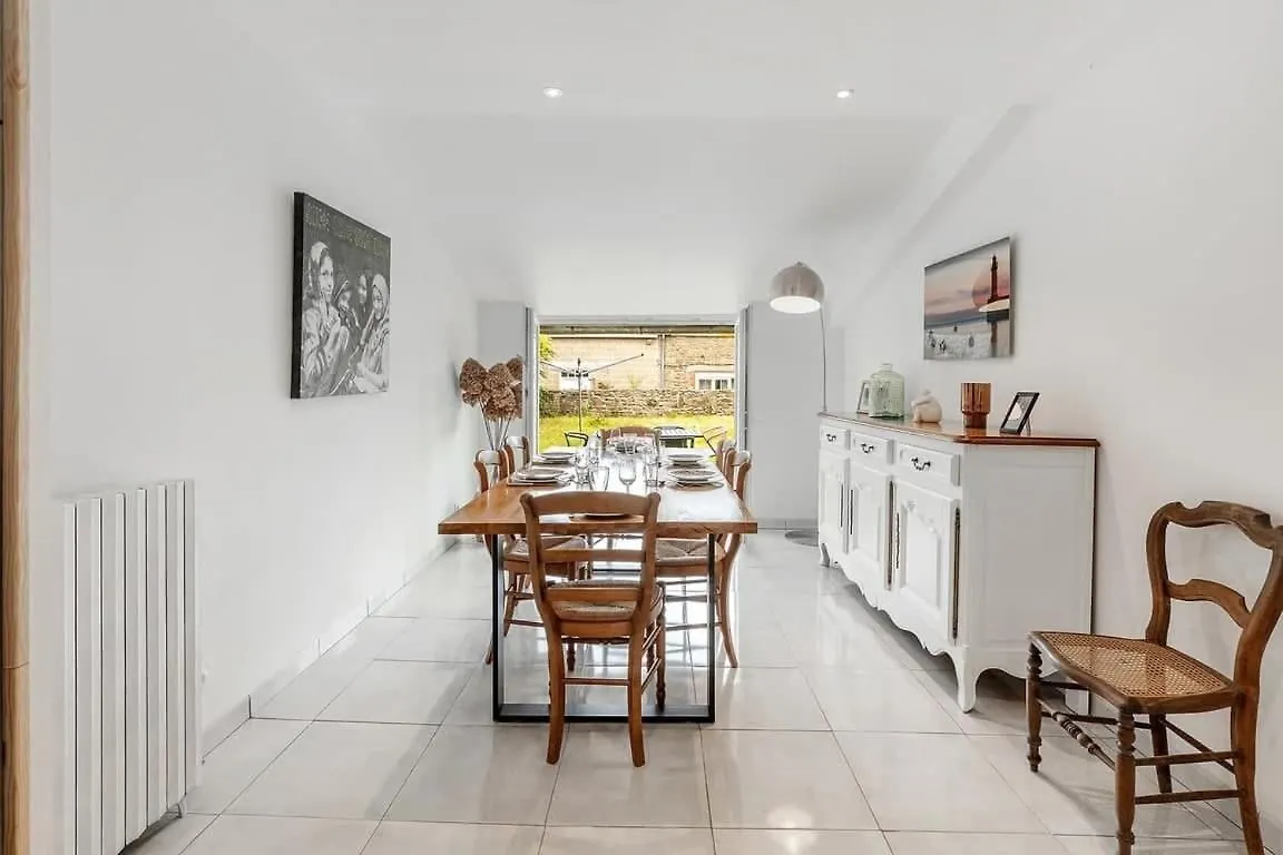 בית נופש סנט-קולומב Maison Des Flots, 3 Chambres, Jardin, Proche Plage